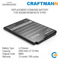 Craftmann Battery for XIAOMI REDMI NOTE 8 PRO (BM4J)