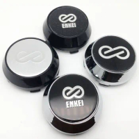 4pcs 60mm For ENKEI Wheel Center Hub Cap Covers Car Styling Emblem Badge Logo Rims Cover Accessories