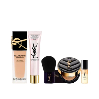 【YSL】官方直營 名模肌密無瑕底妝組(午夜粉底25ml+妝前乳40ml)