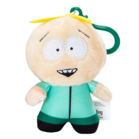 New Cute Anime South Park Butters Plush Keychain Small Chain Toy for Kids Ages 12 cm