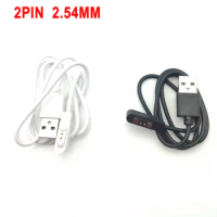 2pin USB DC Magnetic Charging Cable 2.54 pitch usb pogo pin Magnetic Charger Cable Male for Smart Watch GT88 G3 KW18 Y3 GT68