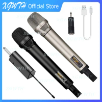 Wireless Microphone UHF Dynamic Handheld Karaoke Mic System SKM9000 SKM5200 Rechargeable for DJ Audio Studio Speaker Amplifier