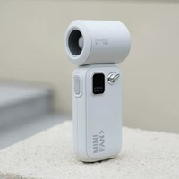 新高速渦輪風扇USB充電風扇小型便攜戶外數顯手持小風扇100檔