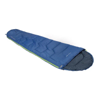 High Peak Action 250 中空纖維睡袋 木乃伊型 9~5 ℃ 1.15kg 藍(登山露營/睡袋/保暖/野營)