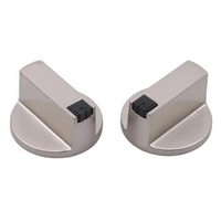 2Pcs Universal Rotary Switches Knob Gas Stove Burner Oven Kitchen Parts Handles For Gas Stove Switch Button Cooker Accessories