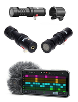 耀您館★羅德RODE小型指向性Lightning麥克風VideoMic ME-L(附絨毛防風罩/3.5mm監聽耳機孔;Apple蘋果手機iPhone/平板iPad專用)網路直播實況廣播