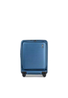 ECHOLAC Echolac Celestra 20" Carry On Upright Luggage - Front Access Opening (Blue)