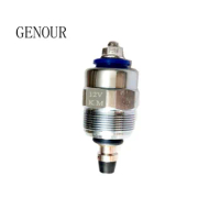 12V Oil Cut off Solenoid Valve For Generator 178F 186F Air-cooled Diesel Engine Fuel Injection Pump 5KW 6.5KW 10KW Spare Parts