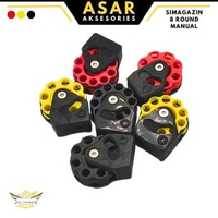 MAGAZINE MANUAL CNC 8 ROUND PLA+ WARNA WARNI kuning