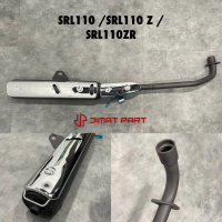 YAMAHA SRL110 SRL110Z SRL110ZR EXHAUST PIPE STANDARD MUFFLER EKZOS LAGENDA110 110Z 110ZR