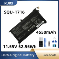 100% RUIXI Original 11.55V 52.55Wh 4550mAh SQU-1716 916QA107H Battery For Hasee KINGBOOK U65A U63E1 QL9S04 QL9S05 laptop