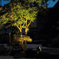 โคมไฟส่องต้นไม้ขาปัก E27x1 PAR30 W.L.LIGHTING รุ่น WL-83016(BK) ขนาด 6 x 6 x 20 ซม. สีดำ