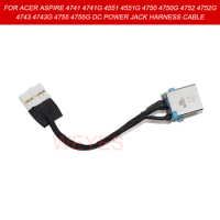 NEW FOR ACER ASPIRE 4741 4741G 4551 4551G 4750 4750G 4752 4752G 4743 4743G 4755 4755G DC POWER JACK HARNESS CABLE