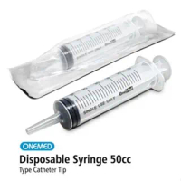 Spuit 50cc | 50 ml Cathether TIP / kepala besar Onemed Perpcs