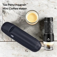 One Two Cups Tas Penyimpanan Hand Press Mini Coffee Maker for HS-8439 - OT14 Hitam