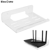 Universal WiFi Router Shelf Wall Mount Cable Management for TP-Link AX1500/AX1800/AX3000 ASUS/NETGEAR Wifi Router