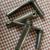 Handmade Titanium Crankset MTB Crank ARMS Immortal Ti Crank Mountain bike Crank arms Road Bike Crankset Titanium MTB Parts