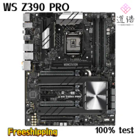 For WS Z390 PRO Motherboard 128GB M.2 PCI-E3.0 HDMI LGA 1151 DDR4 ATX Z390 Mainboard 100% Tested Fully Work