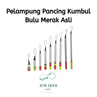 A76 Jaya Shop Pelampung Pancing Benang Galatama Lele Ikan Mas Patin Kumbul Bulu Merak Asli Panjang 2