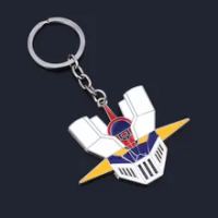 New Mazinkaiser Mazinger Shouge Z-Hen Keychain Kids UFO Robot Z Head Mask Key Metal Ring Men Holder Souvenir Emo Jewelry Gifts