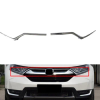 Front bumper grille decorative strip For Honda CRV 2017-2020