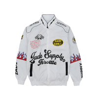 Salvio Hexia Nascar Jacket White Devil Zade