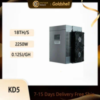 Free Shipping KD5 ASIC Miner 18.7TH/s 2250w Goldshell Kd5 Kadena KDA Miner NEW In Stock Fast Delivery