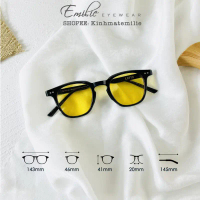 [Sắp hết hàng] Kính mát nam nữ vuông nhỏ Lutto chất liệu nhựa mắt chống UV400 Emilie eyewear