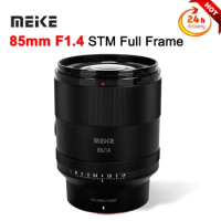 Meike 85mm F/1.4 Camere Lens Auto Focus Full Frame STM Motor fixed focus Lens for Nikon Z Sony E-mount Cameras