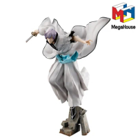 Megahouse G.E.M.series Bleach Ichimaru Gin Collectible Anime Action Figure Model Toys Gift for Fans