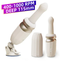 Sex Thrusting Machine for Woman G Spot Automatic Masturbation Dildo Sex Machine Automatic Telescopic Thrusting Dildo Vibrator