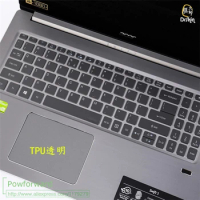 For Acer Aspire 5 A515-52 57MU A515-52g A515-52-526C 15.6'' Keyboard Cover laptop TPU CLear Protector Notebook Skin