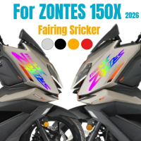 For ZONTES 150X 2026 Sticker fairing Tail Tidy PVC stickers zontes 150x Reflective Waterproof vinyl