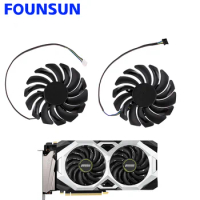 New 87MM PLD09210S12HH Cooling Fan For MSI GeForce RTX 2060 2070 2080 Super VENTUS XS OC Graphics Card Cooler Fan