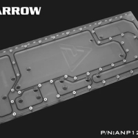 Barrow RGB Liquid Water Cooling Waterway Distro Plate for Antec P120 Chassis ANP120Q-SDB