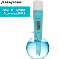 SA-387S Digital Salinity Meter Salinity tester for Salt Water Pool Food Salt Salty Brine Meter Hydrometer Aquarium Pool Tester