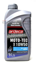 ARDECA MOTO-TEC 10W50 4T 機車用 合成機油【APP下單9%點數回饋】