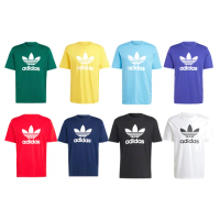 【adidas 愛迪達】短袖 Adicolor Trefoil Tee 男款 女款 純棉 三葉草 棉T 短T 愛迪達 單一價(IV5353)