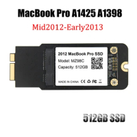 New SSD For Macbook Pro Retina 13" A1425 15" A1398 Blade SSD Solid State Drive 512GB Late/Mid 2012 Early 2013 MAC HDD