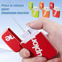 1pc Kids Mini Toy Lighters Water Guns Press Water Spray Prank Pranks Fun Party Or Toys Treats V8J8