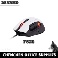 Dearmo F520 Mini Gamer Mouse M-Arma50bk Shotting Elecom Game Mouse Wired USB 1000-16000DPI Gaming Mice For Laptop/PC/Mac Gifts
