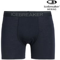 Icebreaker Anatomica BF150 男款羊毛排汗內褲/四角內褲 103029 423 深海藍