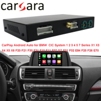 B M W CarPlay for CIC System 1 2 3 4 5 7 Series X1 X3 X4 X5 X6 F20 F21 F30 F31 F10 F11 F07 GT F01 F02 E84 F25 F26 E70 E71