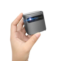 Outdoor Smart projector Android 7.1 DLP Mini Projector for Home Theater
