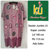 DASTER JUMBO 5L LD 140 - 145 CM KENCANA UNGU SUPER HALUS DASTER JUMBO L5 BIG SIZE BUMIL BUSUI FRIEND