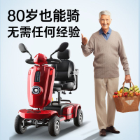 公司貨 開發票 威煥雙人老年代步車雙座家用老人助力車電動車老年代步車四輪新款 免運最低價 快速出貨