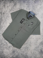 Kemeja Lengan Pendek Polos Pria Distro Premium Kualitas Katun