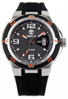 Timberland Watch Timberland - Jam Tangan Analog Pria - Silver - Black Rubber Strap - TBL 13852 JS-61