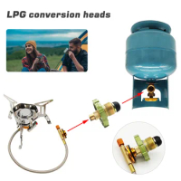Outdoor Stove To LPG Tank Connector Durable Liquefied Gas Cylinder Connector Practical Camping Stove Accessories