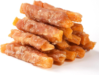 Duck & Double Purple Sweet Potato Wraps Dog Treats Healthy Low Fat Dog Jerky High Protein Dog Traini